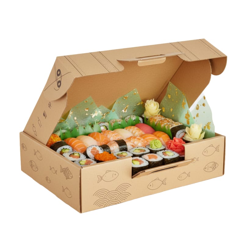 Sztywne pudełko na sushi RB-09