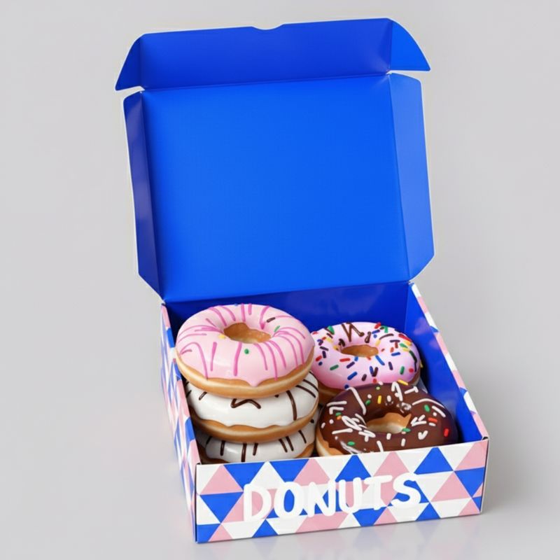 Luksusowe pudełko kartonowe RB-216 na pączki