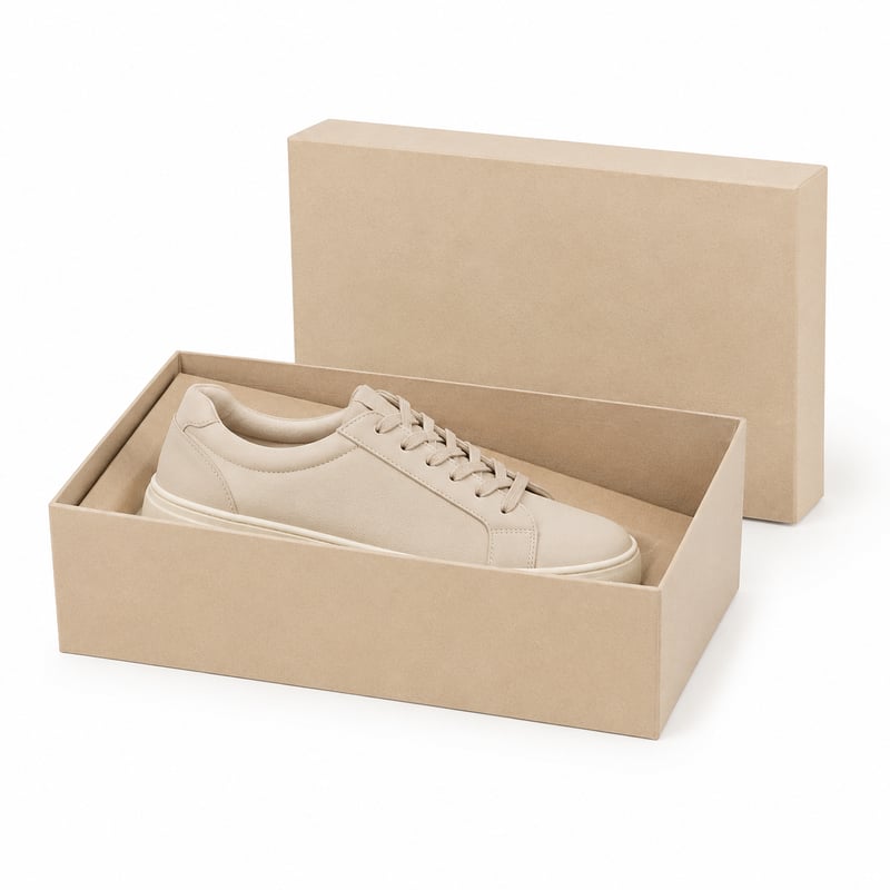 Pudełko z wieczkiem i spodem na sneakersy