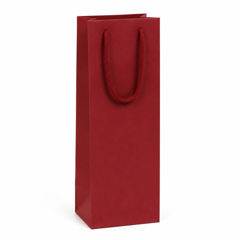 Torba papierowa na butelkę wina